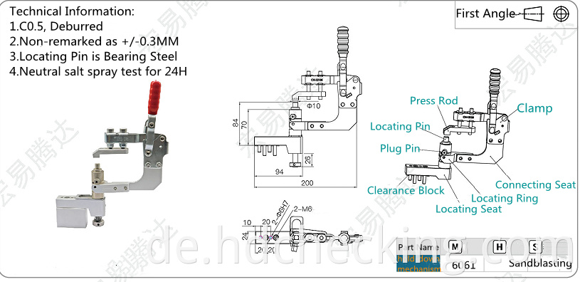 hold-down mechanism